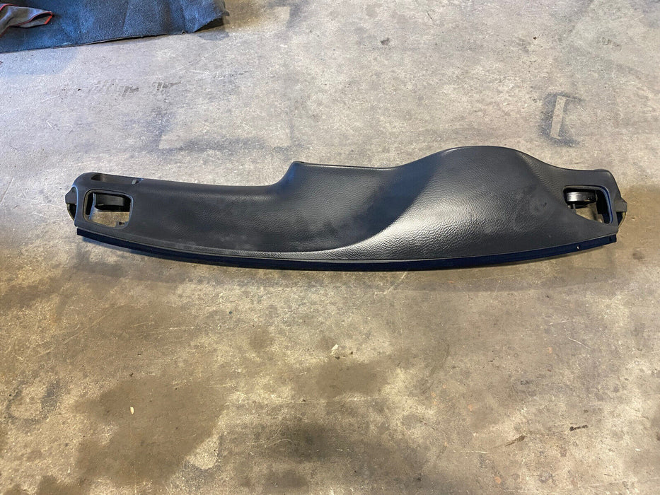 98-00 Volvo V70R V70 S70 Upper Dash Pad Charcoal Gray Leather Panel OEM #1545E