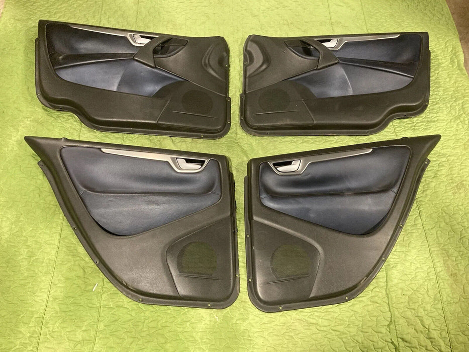 2005-2007 Volvo S60R S60 Set Of 4 Door Cards Interior Sedan Nordkap Trim #1407M