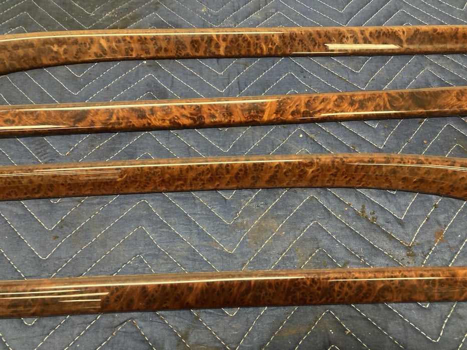 1997-2003 BMW E39 525i 528i 530i Set Of 4 Door Trim Interior Wood Verona #550M