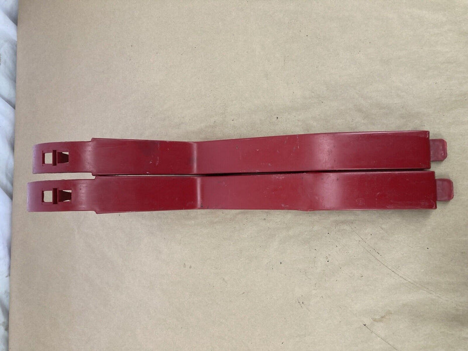 1976-1979 Cadillac Seville Pair Trunk Hinge Covers Red Arm 1736074 OEM #1825M