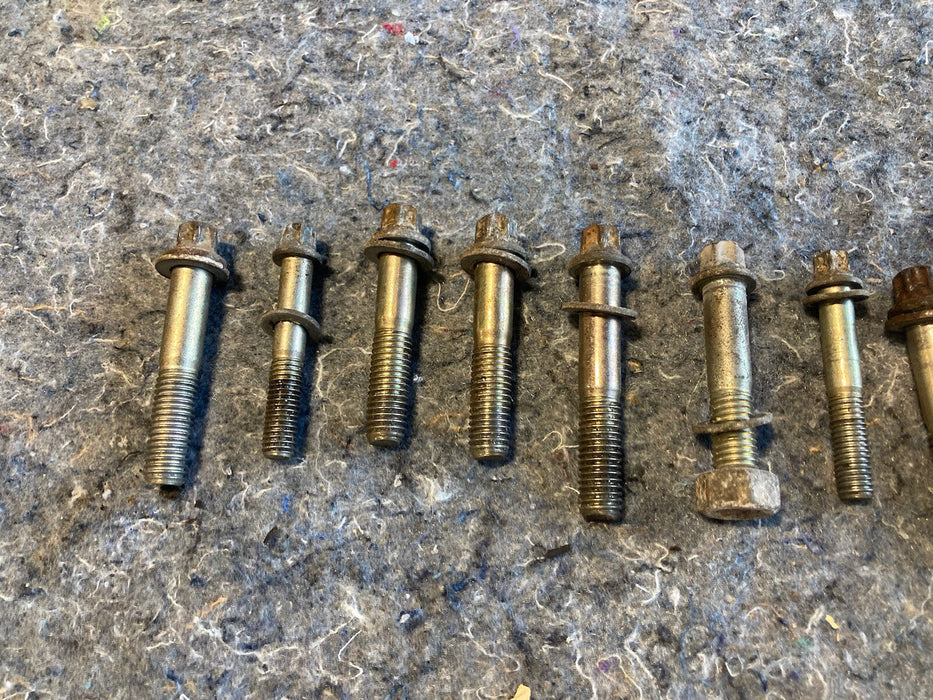 1986-1994 BMW 7 Series E32 Bell Housing Bolt Set Transmission Engine OEM #1134M