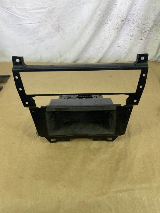 Volvo 240 Dash Radio Amplifier & Storage Compartment & Bracket OEM #2504E