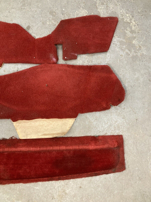 1976-1979 Cadillac Seville Interior Rear Carpet Parcel Shelf Red GM OEM #1865M