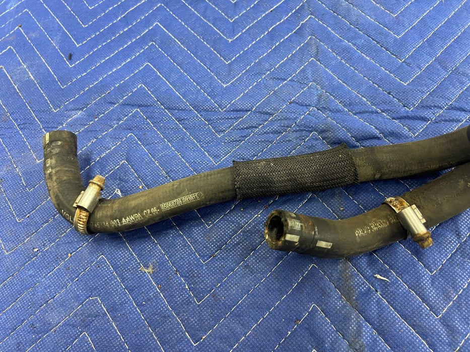 2005-2007 Volvo S60R V70R Pair Engine to Heater Core Hose 30745334 OEM #1155EM