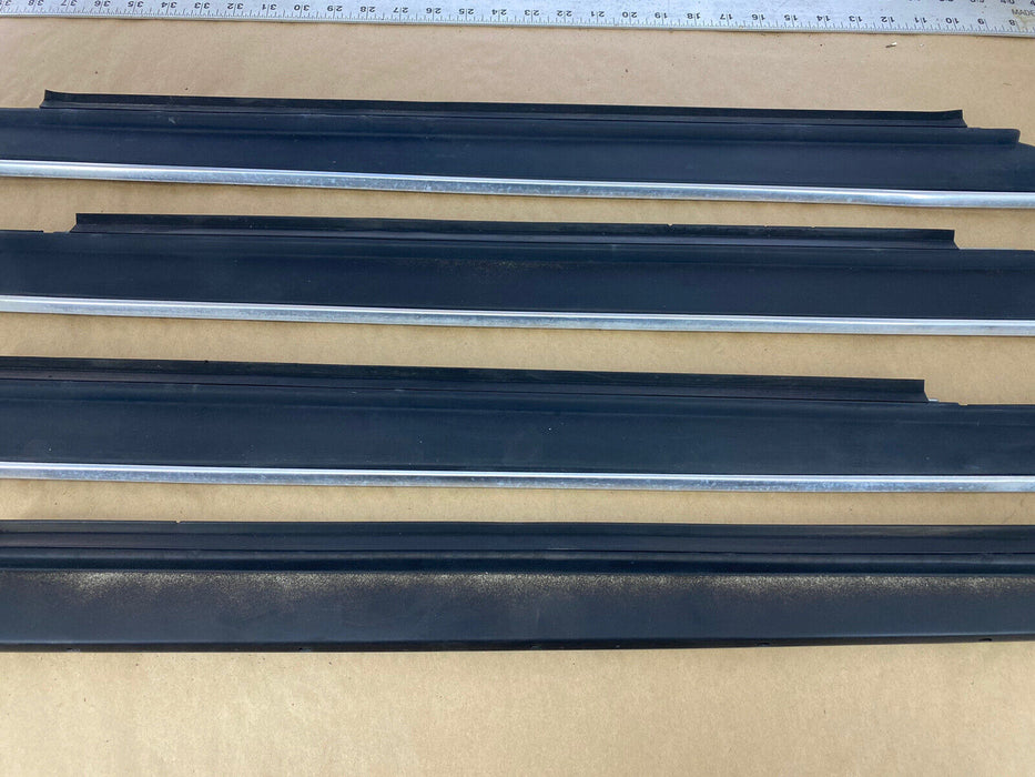 1981-1993 Volvo 240 244 245 Door Upper Sill Window Trim Door Set Of 4 OEM #2125E