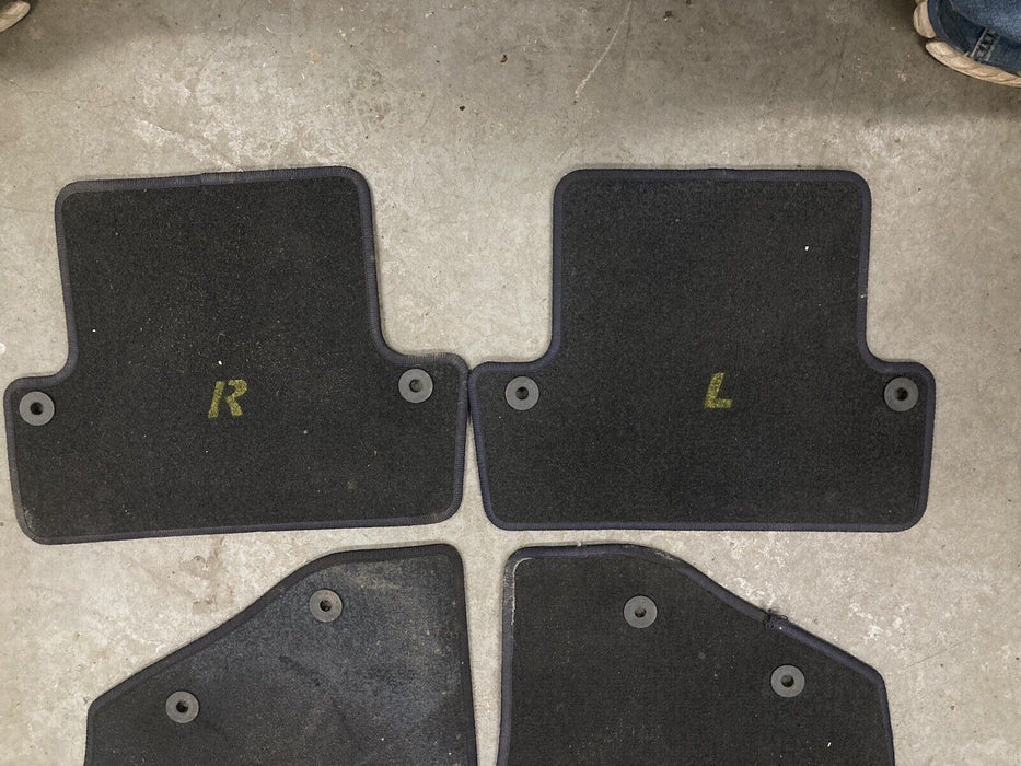 2005 2006 2007 Volvo S60R S60 Floor Mats Set Of 4 Carpet Rug Black OEM #1533M