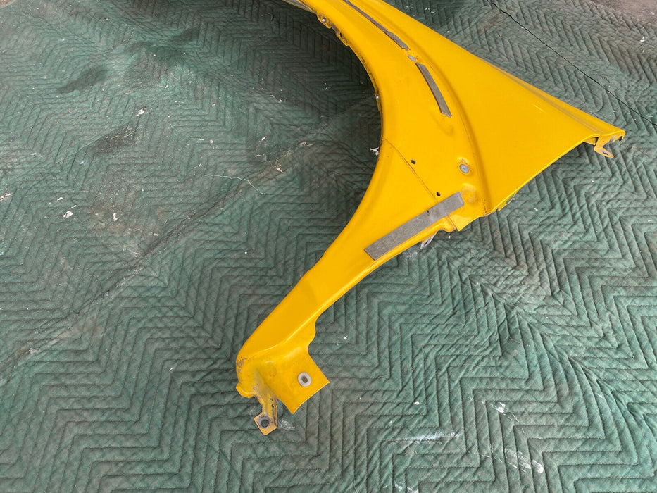 99-01 Left Front Fender Driver Side ISUZU VEHICROSS Yellow #617E