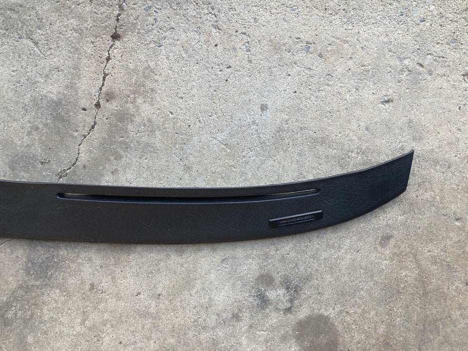 1986-1994 BMW 7 Series E32 Trim, Dashboard Top Defrost Vent Cowl Black OEM#1009M