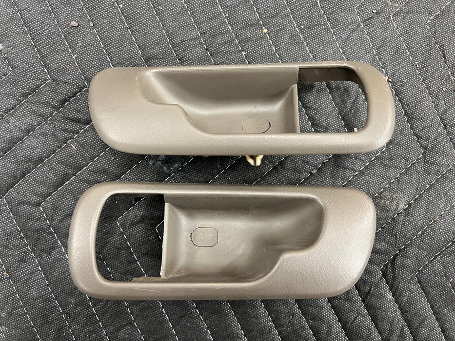 1995-1998 Acura TL LH & RH Interior Inside Door Handle Cup Insert Bezel OE#785EM