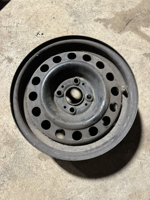 1982-1990 BMW E30 4 Lug Steel Wheel 14” ET35 OEM 1178826 4x100 5.5J #3197E