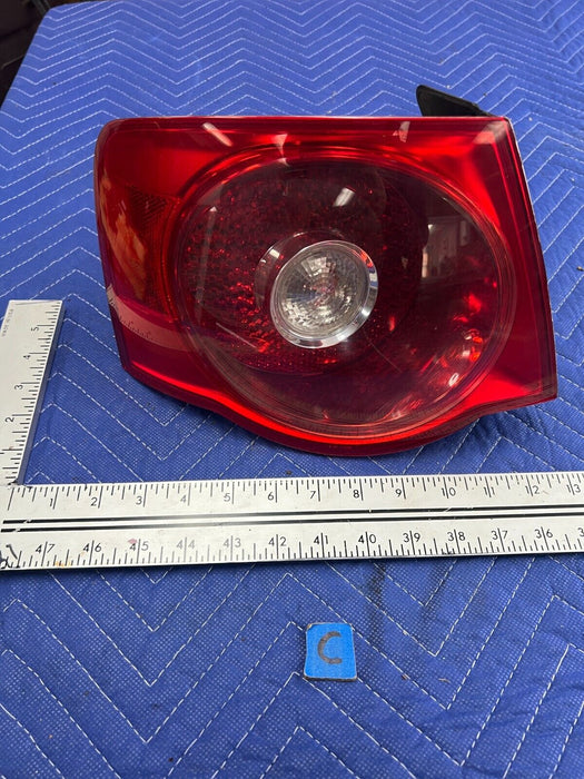 2006-2010 VW Jetta 2.5L Rear Left LH Driver Side Tail Light 1K5945095J OEM #99MC