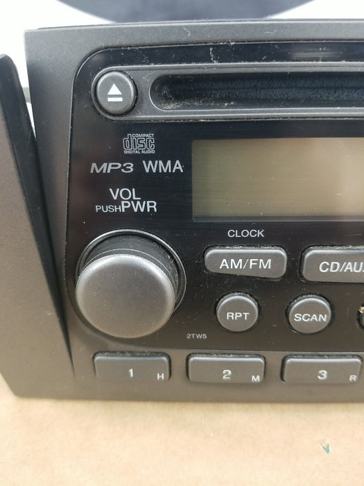 Honda Element AM FM CD XM Player Radio Receiver Console + Trim OEM w/VIN #503CNj