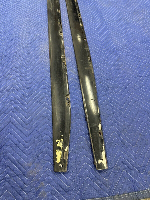 1968-1969 Corvette C3 Rocker Panel Cover Pair Fiberglass L & R Lower OEM #3232E