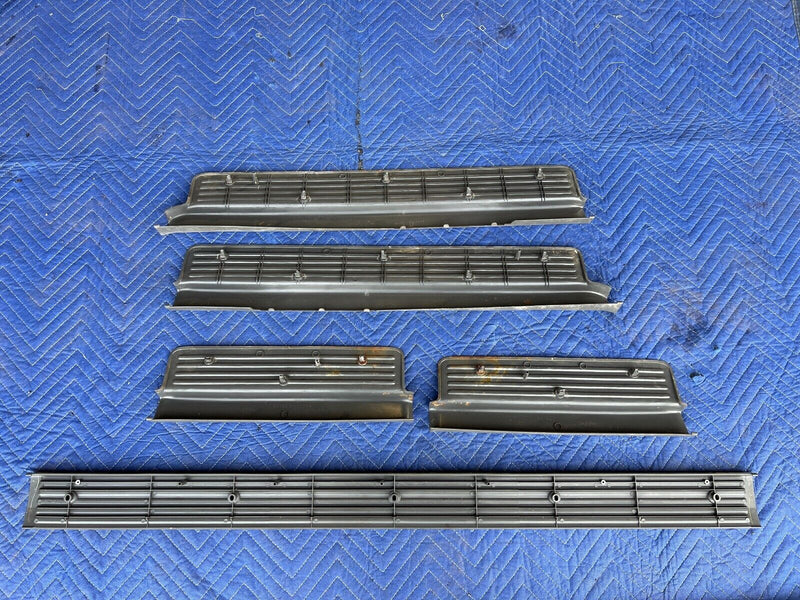 1998-2002 Isuzu Trooper Front & Rear RH & LH Set Door Sill Scuff Plates OE#931EM