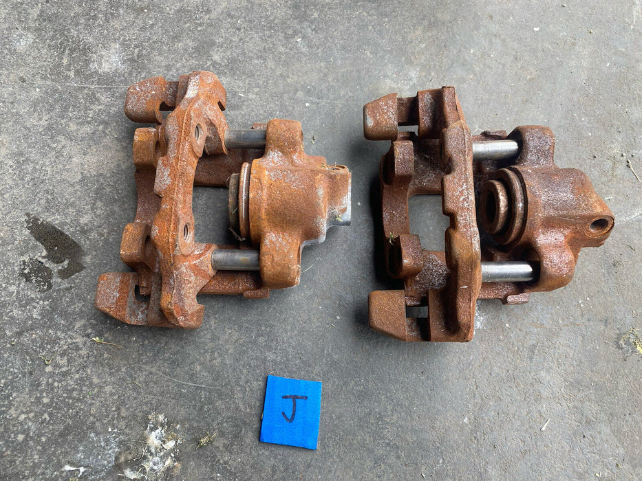 BMW E30 ATE 33 Left & Right Rear Brake Caliper Pair 318i 325i #3049E