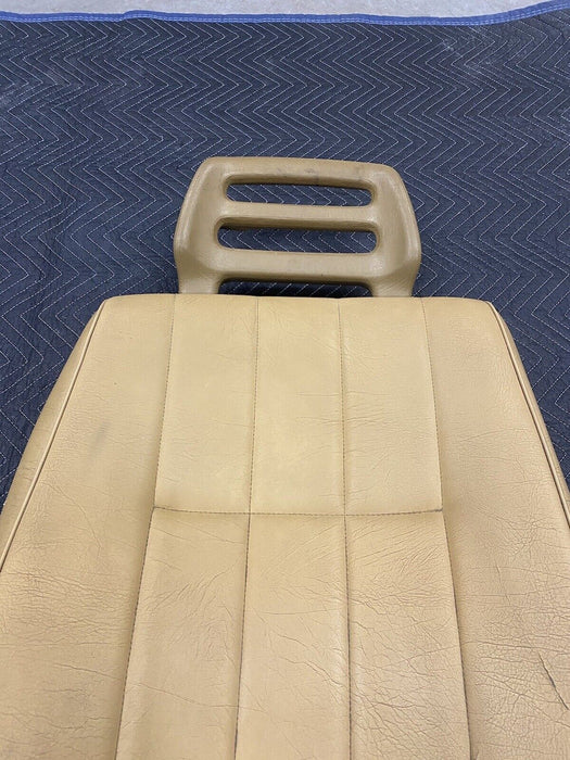 1986-1993 Volvo 240 244 245 Driver Side Front Seat Upright Heated Tan #2984E