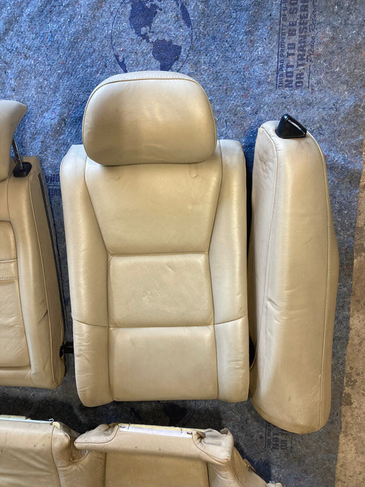 2005-2007 Volvo S60R S60 V70R Rear Seat Passenger Tan W/ Console OEM #1284M