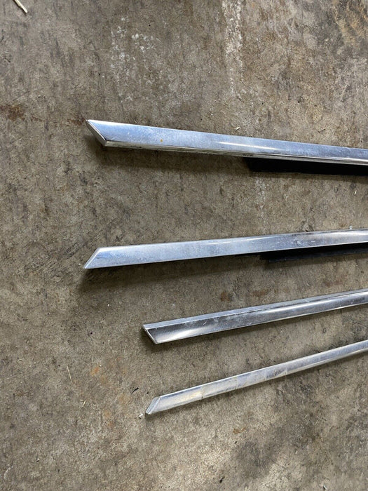 1984-91 BMW 3 Series E30 Sedan Window Sill Chrome Door Trim Exterior 325ix #766E