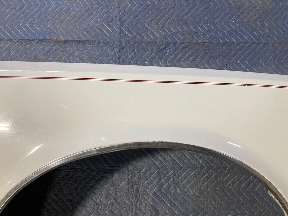 1976-1979 Cadillac Seville Right Front Fender Passenger Side White OEM #1744M