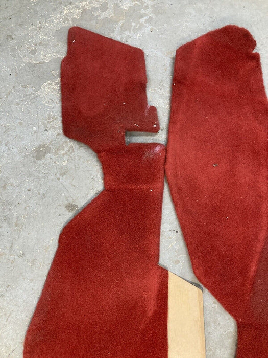 1976-1979 Cadillac Seville Interior Rear Carpet Parcel Shelf Red GM OEM #1865M