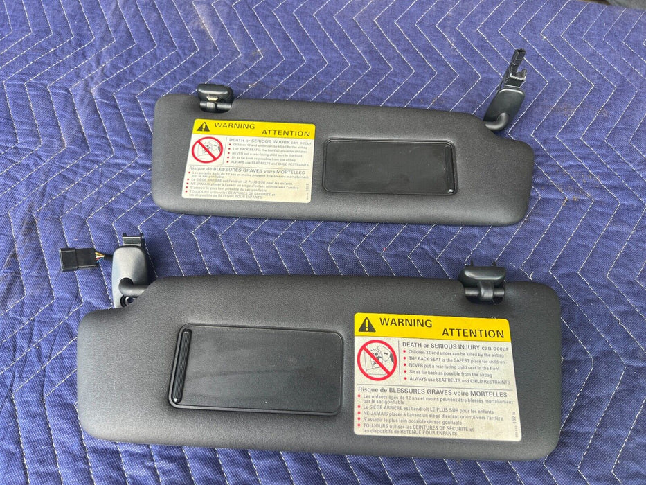 2003-2009 Audi S4 B6 B7 8E Left & Right Sun Visor Pair 8E0857562 OEM #652EM