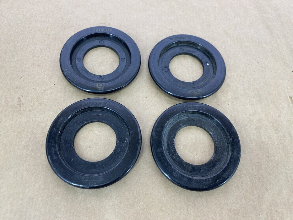 1973-1974 Volvo 144 145 Black Door Window Crank Wear Ring Set of 4 OEM #2487EJ