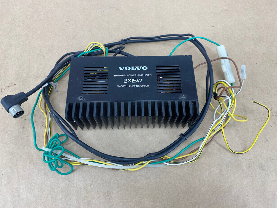 1986-1993 Volvo 240 244 245 Stereo Speaker Amp Amplifier HA-6115 1384766 #2427E