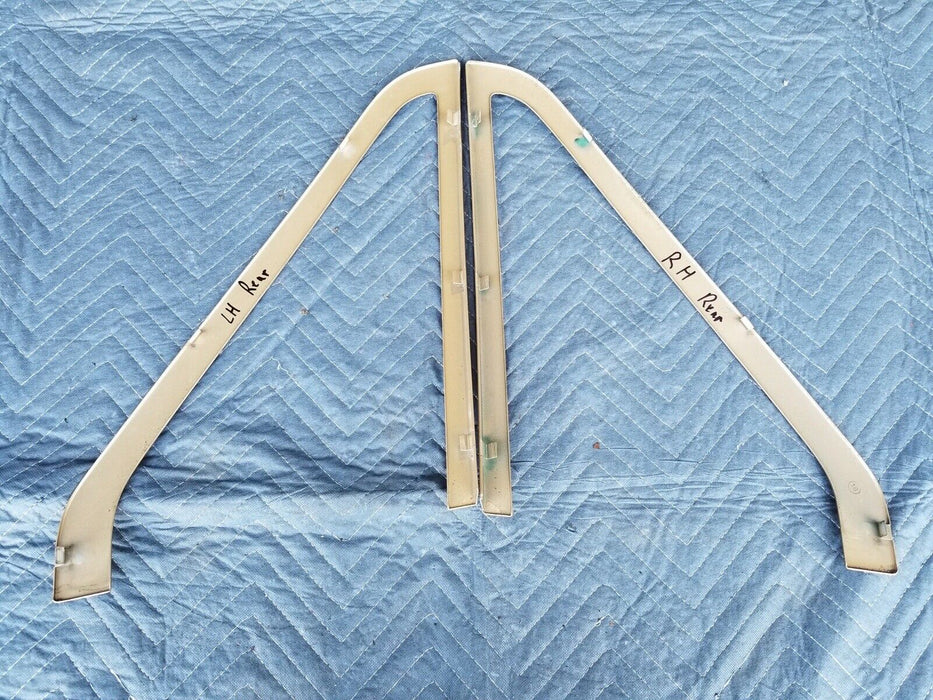 1992-1997 Volvo 850 850R Sedan Rear Corner Window Trim L & R Gold OEM #2766E