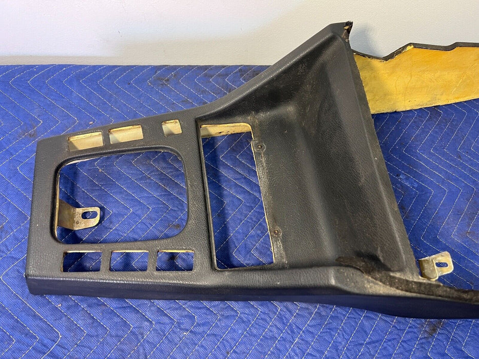 1984-1993 BMW E30 Sedan Front Center Console Trim Surround Shift OEM #1364EM