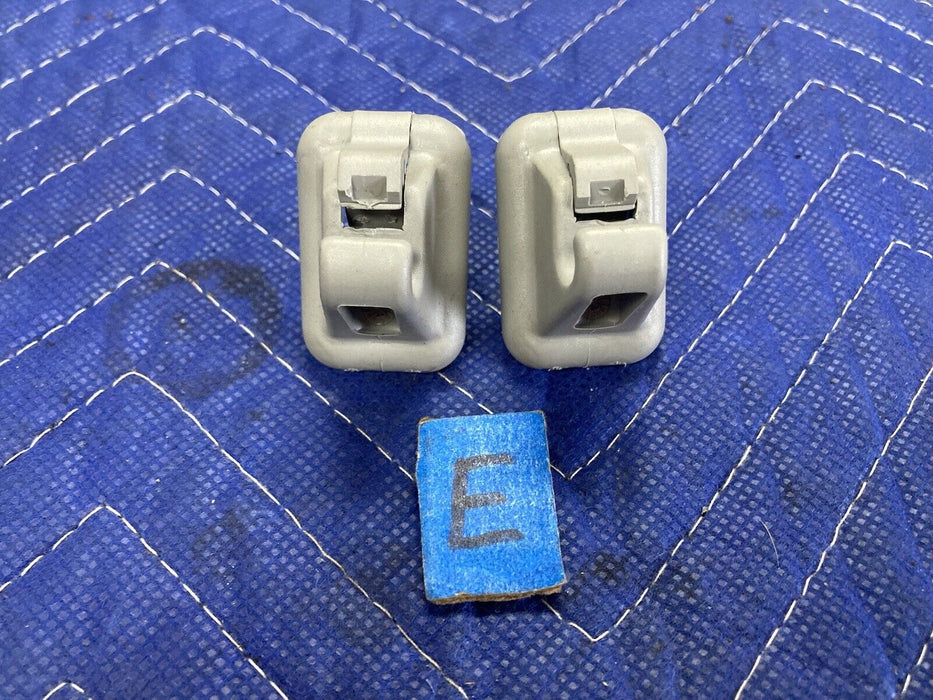 2004-2007 Volvo S60R V70R S60 Sun Visor Clips Pair Interior OEM #2825M