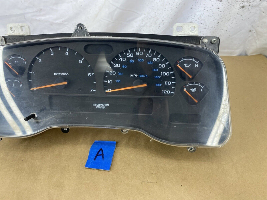 2001-2003 Dodge Dakota Durango Gauge Cluster Instrument Speed P55045646AD #2464E