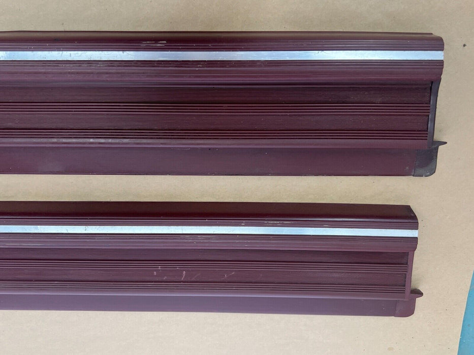 1979-1985 Mercedes 300SD W126 Scuff Plate Kick Panel Door Sill Set L/R OEM#283EM