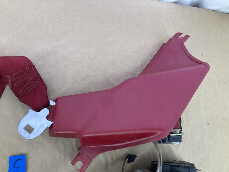 1976-1979 Cadillac Seville Right Front Seat Belt Retractor Red OEM #1796M