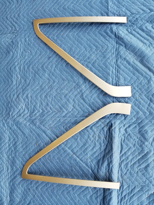 1992-1997 Volvo 850 850R Sedan Rear Corner Window Trim L & R Gold OEM #2766E