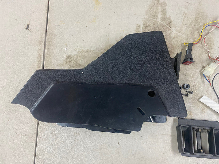 1982-1993 Volvo 240 242 244 245 Center Console E Brake No Cracks OEM #2187E