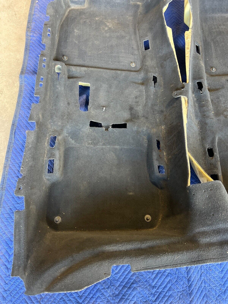 2003-2009 Audi S4 B6 B7 8E Interior Black Molded Carpet Set 8E1863021 OEM #558EM