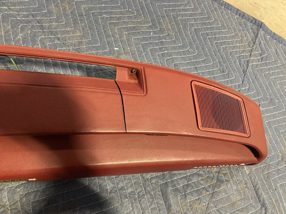 1976-1979 Cadillac Seville Dash Dashboard Assembly Trim Interior Red OEM #1758M