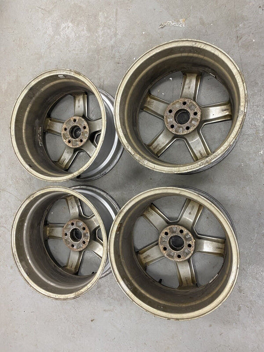 01-09 Volvo S60R V70R Pegasus 17” Wheel Set Of 4 30647396 17x8 Rim 5x108 #1030E