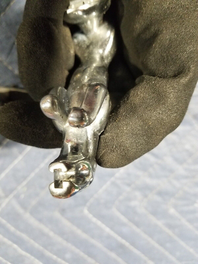 2002-2008 Jaguar X-Type S-Type 2.5L X400 Hood Ornament Leaping Cat Emblem #1983E