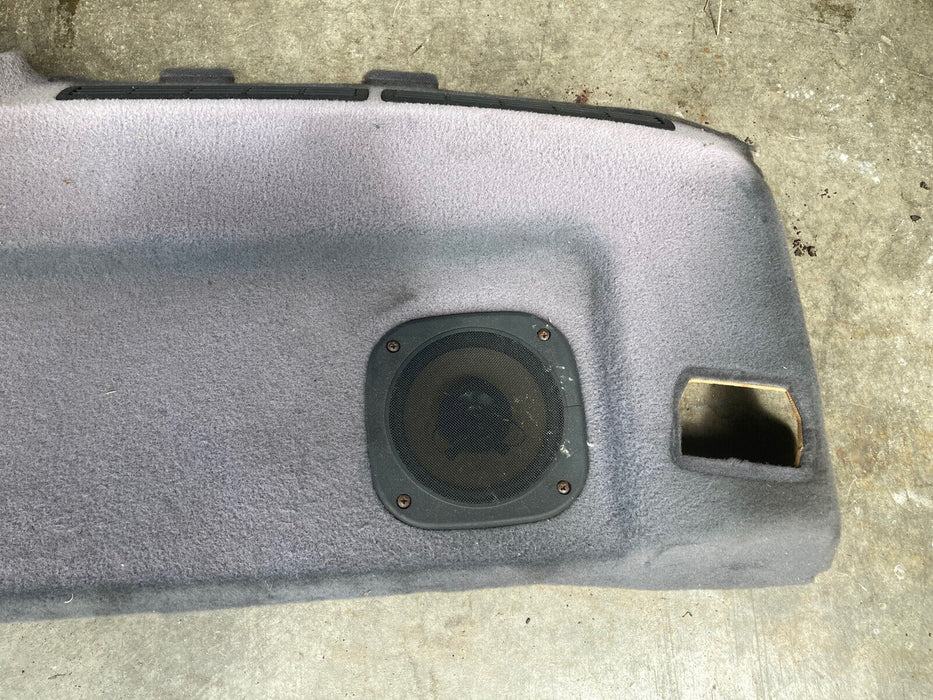 84-91 BMW Rear Parcel Shelf Hat Deck Speaker Sedan 325ix 325e 318i 325i E30 #57M