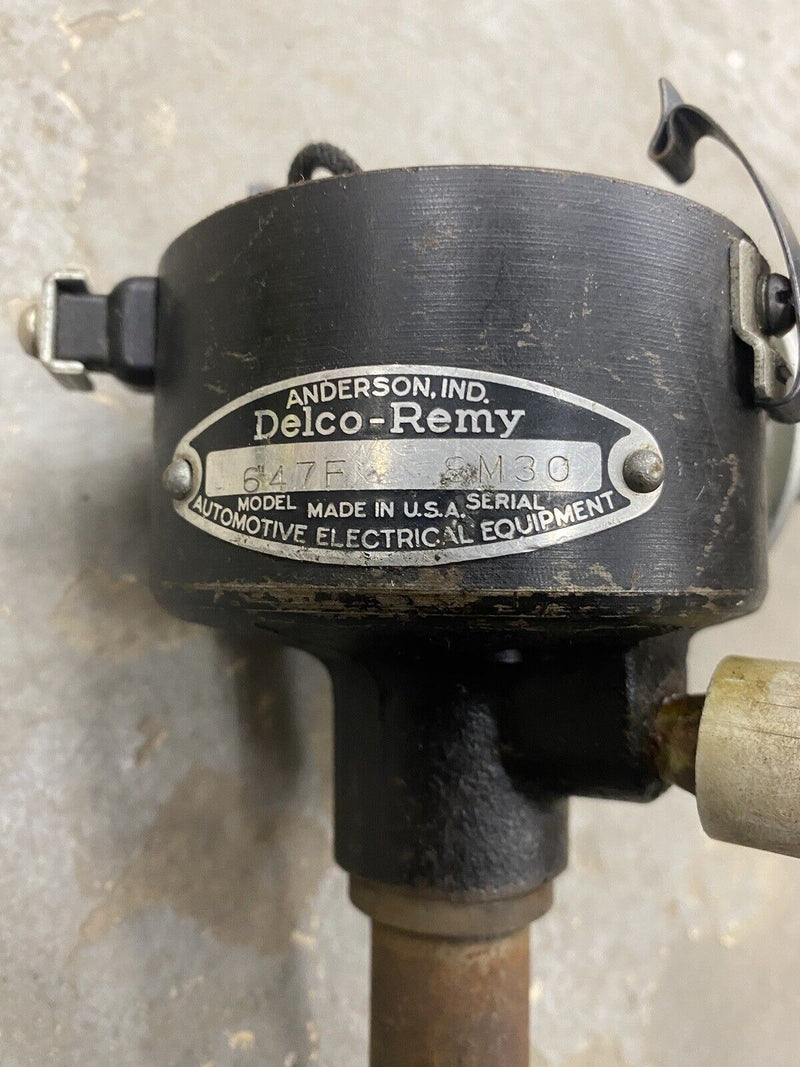 Delco Remy 647F Distributor 6 Cylinder 1937-1942 Oldsmobile Olds 7K28 #2760E