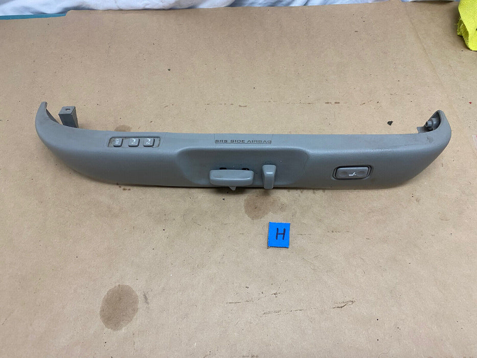 1997-2001 Lexus ES300 Driver Front Seat Switch Panel Adjustment Trim OEM #2268E