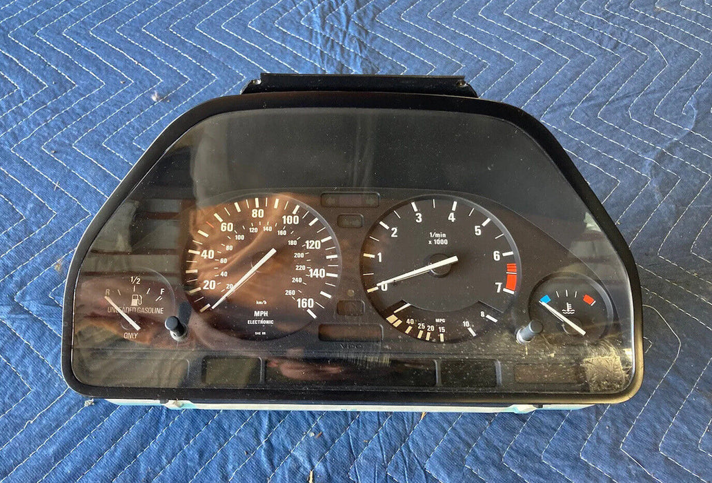 1986-1994 BMW 7 Series E32 Gauge Instrument Cluster 88 311189 OEM #991M