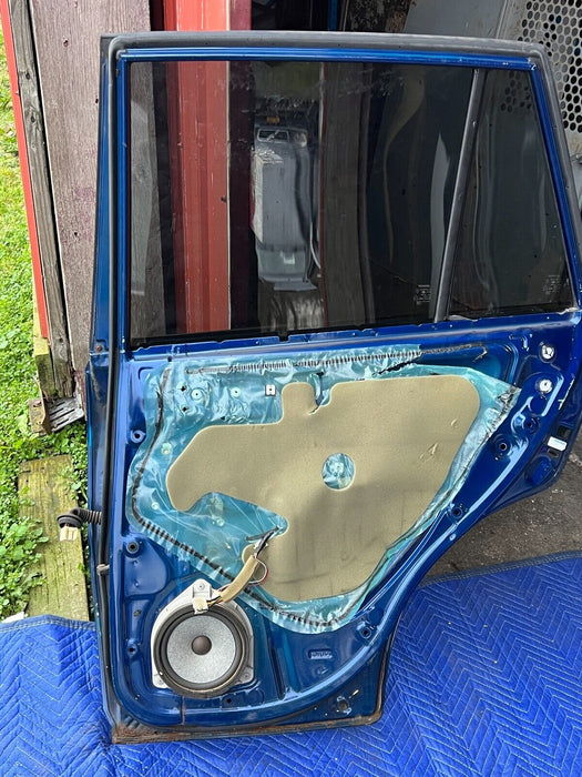 2004-2005 Toyota RAV4 Blue Passenger Side Right Rear Door Assembly OEM #845EM