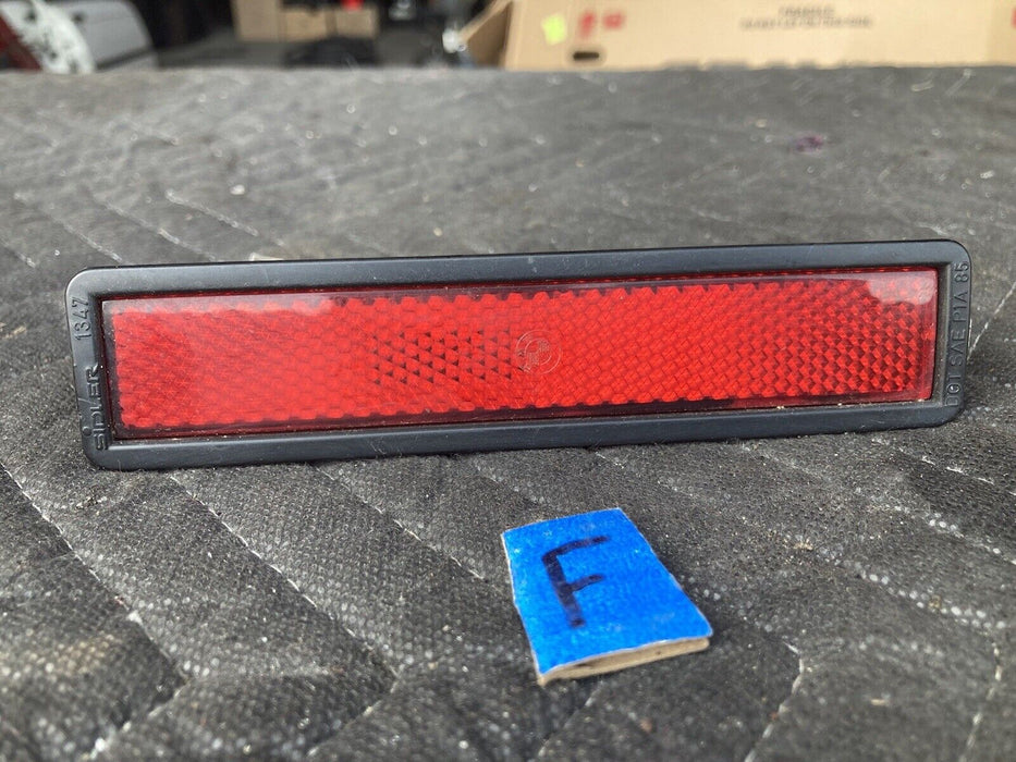 1982-1994 BMW E30 318i 325i 1377850 Rear Bumper Side Market Red Light OEM #2161M