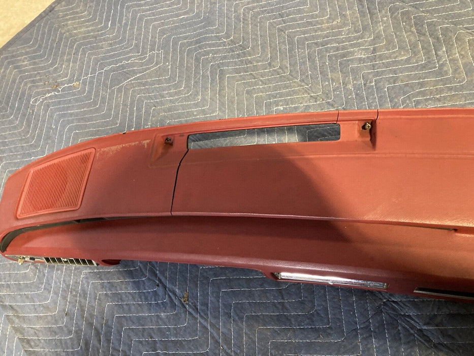 1976-1979 Cadillac Seville Dash Dashboard Assembly Trim Interior Red OEM #1758M