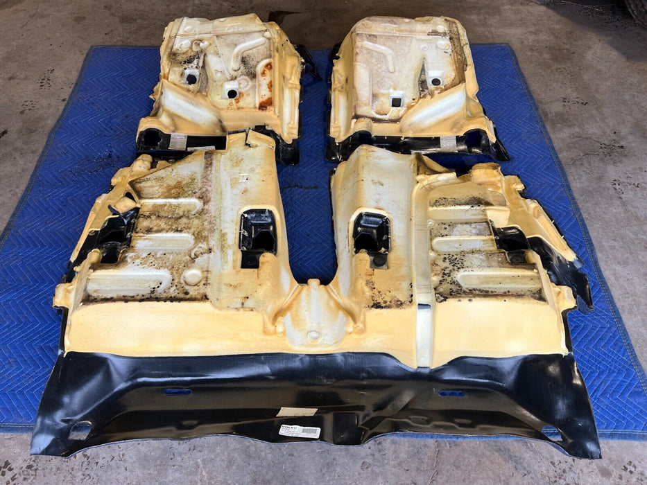 2005-2007 Volvo S60R Sedan Blue Molded Carpet Set Front Rear LH & RH OEM #1224EM