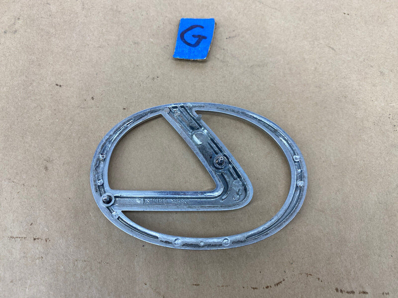 1997-2001 Lexus ES300 Front Hood Emblem Logo Chrome Trim OEM #2417E