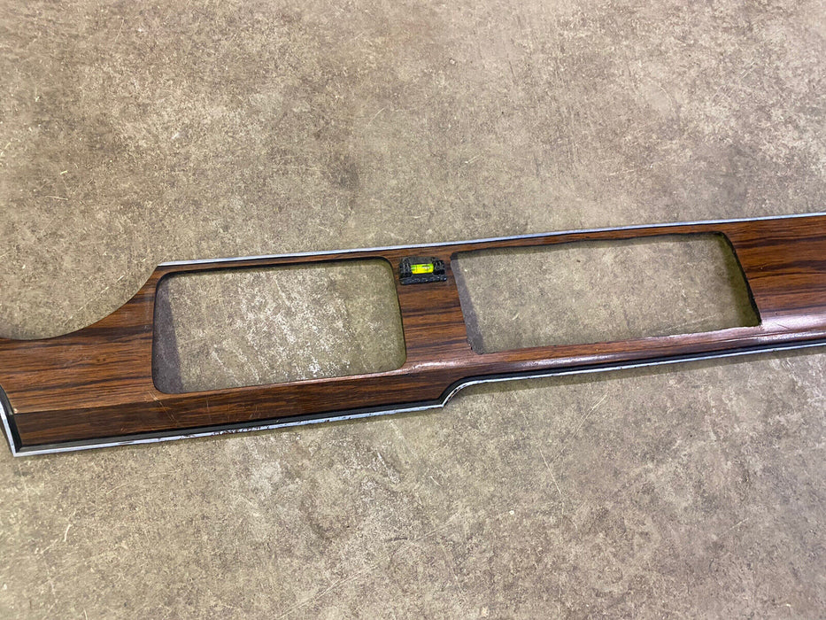 1981-1993 Dodge B Series Interior Dash Lower Trim Bezel Woodgrain 4085657 #129E