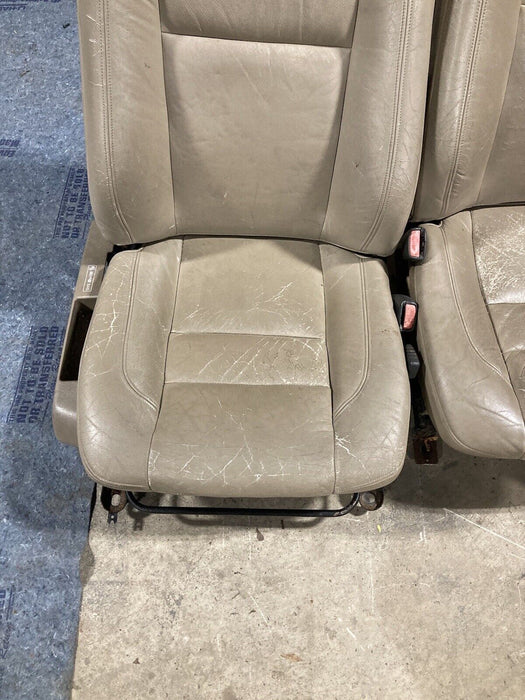 1992 1994 94 95 1997 Volvo 850 GLT Front Becket Seats Leather Tan Set OEM #661M